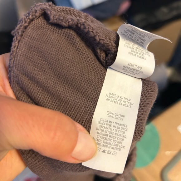 Aerie Chocolate Brown Jogger Sweatpants - Picture 4 of 6